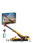 Gul Mobil Byggekran Toys Lego Toys Lego city Multi/patterned LEGO