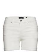 Vmluna Mr Fold Shorts Mix Ga Noos Bottoms Shorts Denim Shorts White Ve...