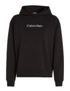 Hero Logo Hoodie Tops Sweatshirts & Hoodies Hoodies Black Calvin Klein