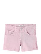 Nkfrose Reg Twi Shorts 8212-Tp Noos Bottoms Shorts Pink Name It