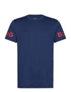 Borg T-Shirt Sport T-Kortærmet Skjorte Blue Björn Borg