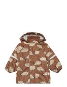 Rainjacket Pu Small Kids Outerwear Rainwear Jackets Multi/patterned Li...