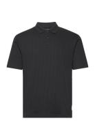 Polos Short Sleeve Tops Polos Short-sleeved Black Marc O'Polo