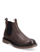 Jfwleyton Leather Støvlet Chelsea Boot Brown Jack & J S