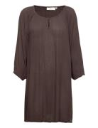 Amber Tunic Tops Tunics Brown Kaffe