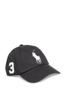 Big Pony Chino Ball Cap Accessories Headwear Caps Black Polo Ralph Lau...