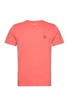Martin Ss T-Shirt Sport T-Kortærmet Skjorte Pink Lyle & Scott Sport