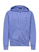 Spa Terry Hoodie Tops Sweatshirts & Hoodies Hoodies Blue Polo Ralph La...