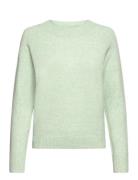 Vmdoffy Ls O-Neck Blouse Ga Noos Tops Knitwear Jumpers Green Vero Moda