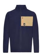 Fleece Jacket Sport Sweatshirts & Hoodies Fleeces & Midlayers Navy Bul...