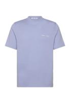 Norsbro T-Shirt 6024 Designers T-Kortærmet Skjorte Blue Samsøe Samsøe