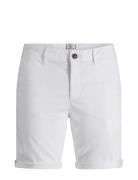 Jpstbowie Jjshorts Solid Sn Bottoms Shorts Chinos Shorts White Jack & ...
