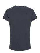 Lash R T S\S Tops T-Kortærmet Skjorte Navy G-Star RAW