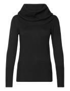 Sc-Dollie Tops Knitwear Turtleneck Black Soyaconcept