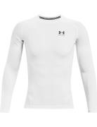 Ua Hg Armour Comp Ls Sport T-Langærmet Skjorte White Under Armour