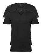 Puma Basic 2P V-Neck Sport T-Kortærmet Skjorte Black PUMA