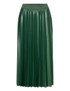 Vinitban Midi Skirt - Noos Knælang Nederdel Green Vila