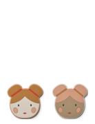 Gia Teether 2-Pack Toys Baby Toys Teething Toys Multi/patterned Liewoo...