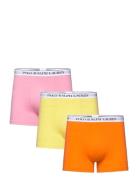 Classic Stretch-Cotton Trunk 3-Pack Boxershorts Yellow Polo Ralph Laur...