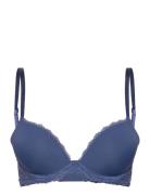 Lift Demi Lingerie Bras & Tops Push Up Bras Navy Calvin Klein