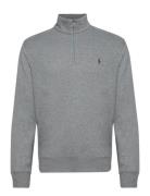 Luxury Jersey Quarter-Zip Pullover Tops Sweatshirts & Hoodies Sweatshi...