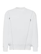 Sgeorgia Sweat-Shirt Tops Sweatshirts & Hoodies Sweatshirts White Dies...