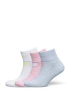 Performance Cotton Flat Knit Ankle Socks 3 Pack Sport Socks Footies-an...