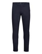 Daniel Twill Chinos Bottoms Trousers Chinos Blue Kronstadt