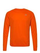Men Core Running T-Shirt L/S Sport T-Langærmet Skjorte Orange Newline