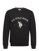 Uspa Sweatshirt Brant Men Tops Sweatshirts & Hoodies Sweatshirts Black...