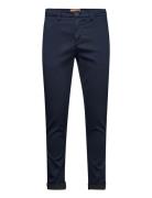 Mmghunt Soft String Pant Bottoms Trousers Chinos Blue Mos Mosh Gallery