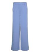 Objlisa Wide Pant Noos Bottoms Trousers Wide Leg Blue Object