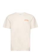 Blake T-Shirt Tops T-Kortærmet Skjorte Cream Les Deux