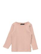 T-Shirt Long-Sleeve Tops T-shirts Long-sleeved T-Skjorte Pink Sofie Sc...