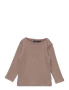 T-Shirt Long-Sleeve Tops T-shirts Long-sleeved T-Skjorte Pink Sofie Sc...