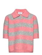 Else Ss Knit Tops Knitwear Pullovers Multi/patterned Grunt