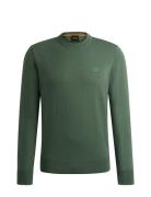 Kanovano Tops Knitwear Round Necks Green BOSS