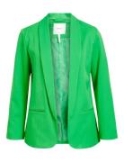 Objlisa L/S Blazer Noos Blazers Single Breasted Blazers Green Object