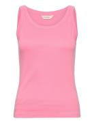Arvidapw To Tops T-shirts & Tops Sleeveless Pink Part Two