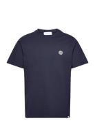 Community T-Shirt Tops T-Kortærmet Skjorte Navy Les Deux