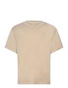 Sunfaded Ss T-Shirt Tops T-Kortærmet Skjorte Beige GANT