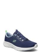 Womens D'lux Comfort - Easy Street Low-top Sneakers Blue Skechers