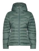 Sanne Down Jacket Sport Jackets Padded Jacket Green Kari Traa