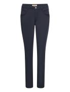 Naomi Treasure Pant Bottoms Jeans Slim Navy MOS MOSH