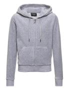 Robertson Hoodie Tops Sweatshirts & Hoodies Hoodies Grey Juicy Couture