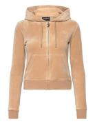 Robertson Class Tops Sweatshirts & Hoodies Hoodies Beige Juicy Couture