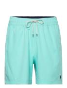 5.75-Inch Traveler Classic Swim Trunk Badeshorts Blue Polo Ralph Laure...