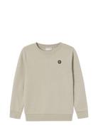 Nkmvimo Ls Sweat Bru Noos Tops Sweatshirts & Hoodies Sweatshirts Khaki...