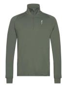 Men’s Half Zip Sweater Sport Sweatshirts & Hoodies Sweatshirts Green R...
