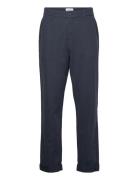 Wide Fit Twill Pants Bottoms Trousers Chinos Navy Lindbergh